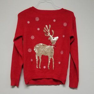 New Womens Small Red Christmas Sweater